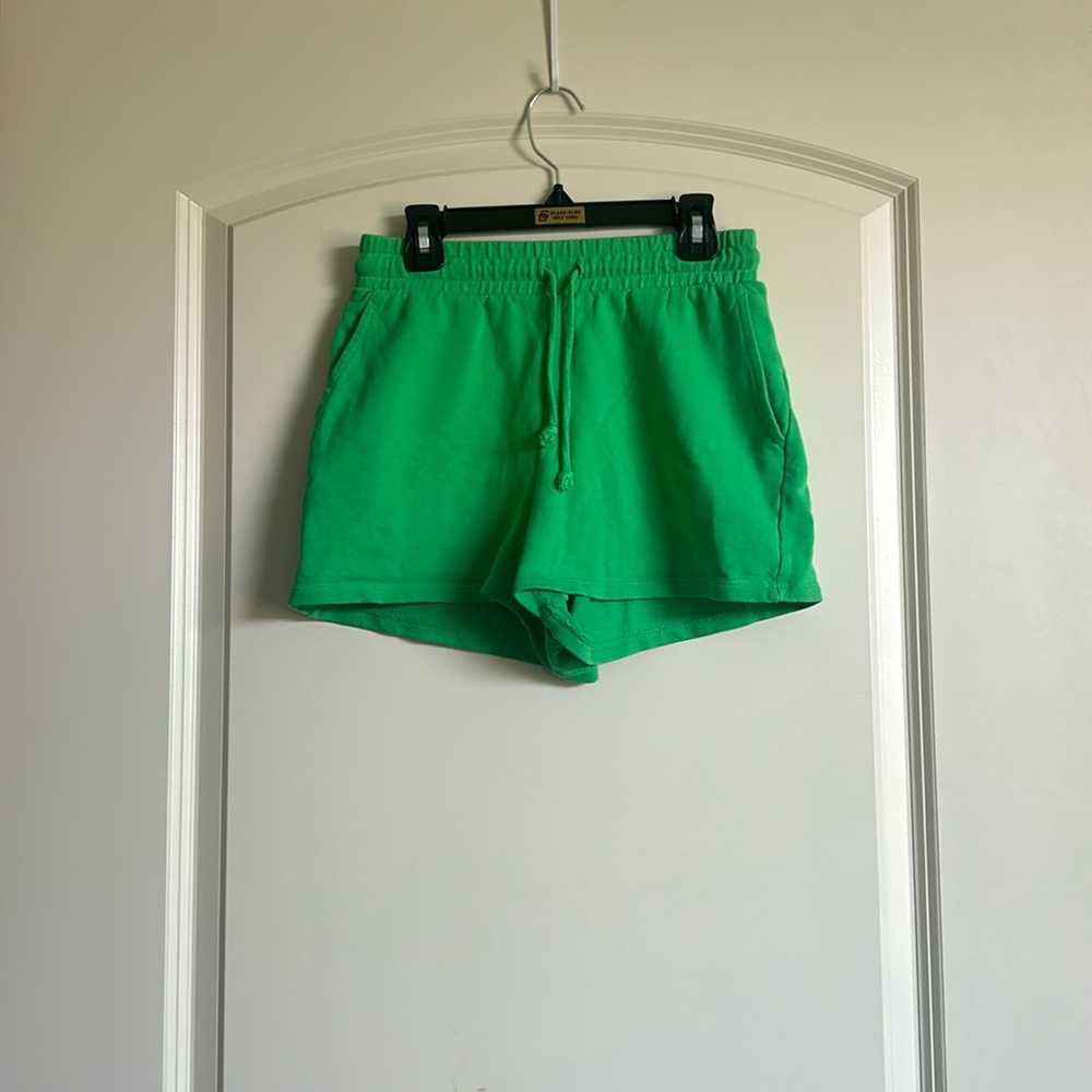 Zara Green Shorts